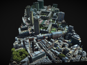 barbican estate and barbican centre 3D Model