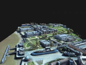 old royal naval college 3D Model