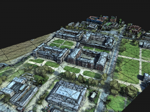 old royal naval college 3D Model