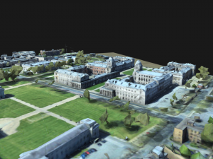 old royal naval college 3D Model