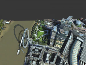 london eye 3D Model