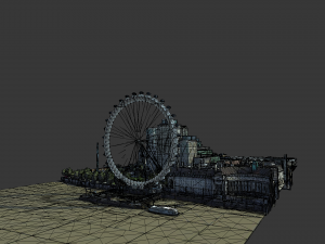 london eye 3D Model