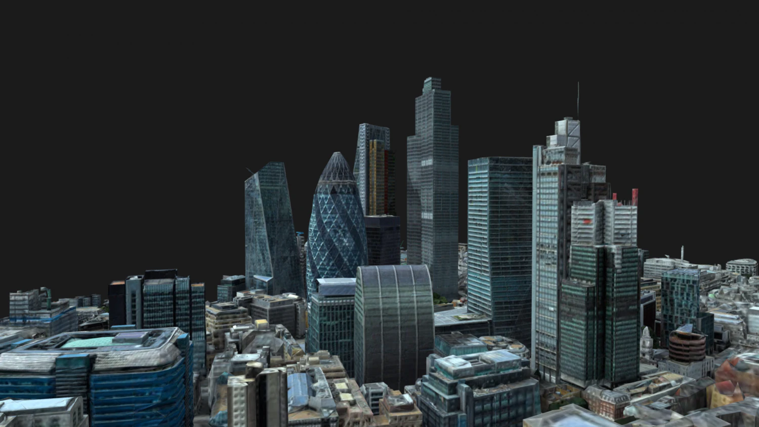 leadenhall building 3D Model .c4d .max .obj .3ds .fbx .stl .blend 