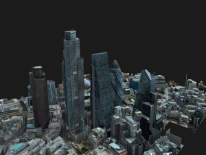 leadenhall building 3D Model