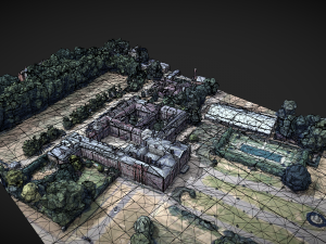 kensington palace 3D 모델