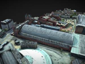 st pancras hotel and train station 3D Model