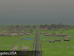 los angeles 3D Model
