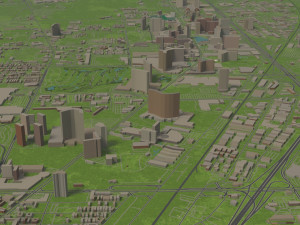 los angeles Modelo 3D