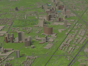los angeles 3D Model