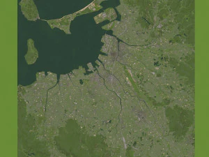 fukuoka city japan full city 3D Model