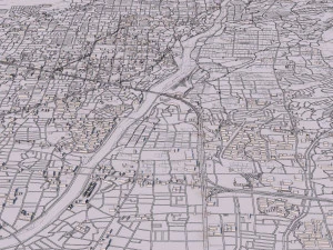 fukuoka city japan full city 3D Model