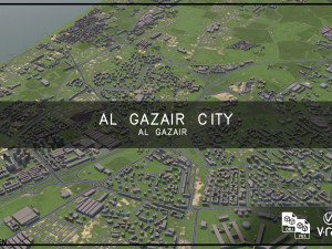 al gazair city full city 3D Model