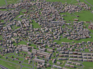 al gazair city full city 3D Model