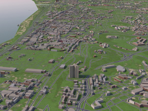 al gazair city full city 3D Model