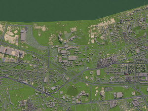 al gazair city full city 3D Model