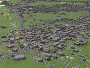 fort collins city colorado 3D Model