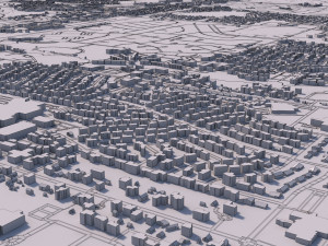 fort collins city colorado 3D Model