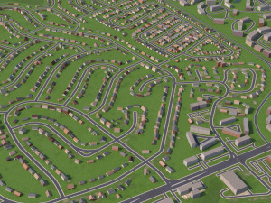 fayetteville city north carolina usa 3D Model