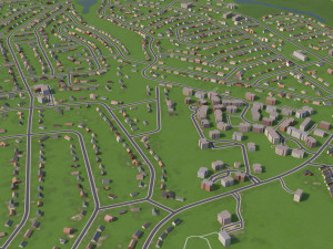 fayetteville city north carolina usa 3D Model