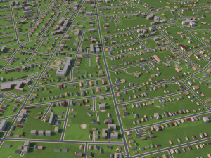 fayetteville city north carolina usa 3D Model