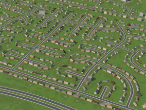 kota fayetteville carolina utara usa Model 3D