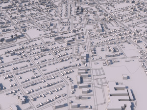 fayetteville city north carolina usa 3D Model