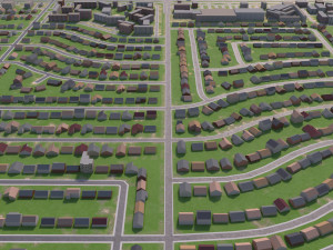 grand prairie city texas Modelo 3D