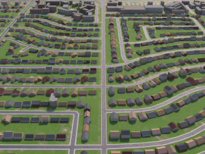 grand prairie city texas 3D Model