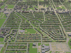 grand prairie city texas Modelo 3D