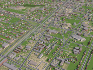 grand prairie city texas Modelo 3D