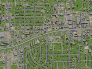 grand prairie city texas Modelo 3D