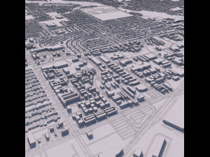 garland city texas usa 3Dモデル