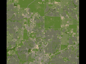 frisco city texas usa 3D Model