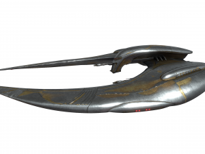 Battlestar Galactica Ship 3D Model
