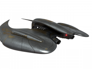 Battlestar Galactica Ship 3D Model