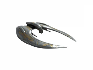 Battlestar Galactica Ship 3D Model