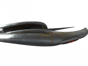 Battlestar Galactica Ship 3D Model