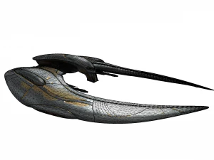 Battlestar Galactica Ship 3D Model