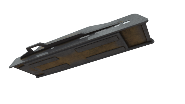 2Excelsior Shuttle 3D Model .c4d .max .obj .3ds .fbx .stl .blend 