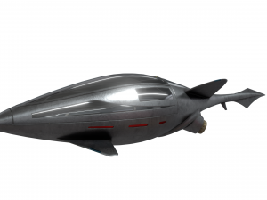 4Fishspaceship 3D Model