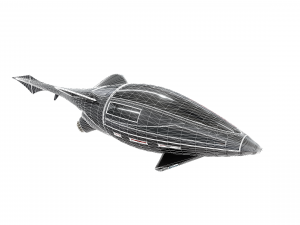 4Fishspaceship Modèle 3D