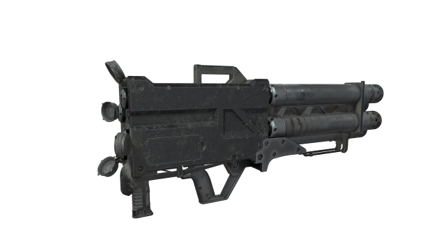 5Rocketgun 3D 모델 .c4d .max .obj .3ds .fbx .stl .blend 