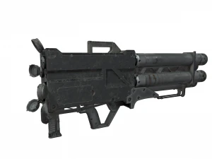 5Roket silahı 3D Model