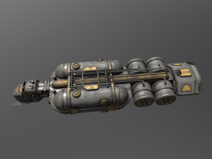 92CargoShipType2 3D Model