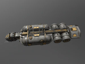 92CargoShipType2 3D Model