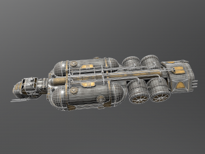 92CargoShipType2 3D Model
