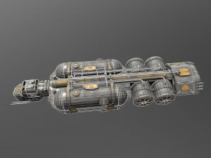 92CargoShipType2 3D Model