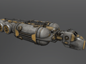 92CargoShipType2 3D Model