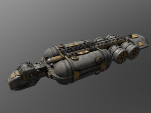 92CargoShipType2 3D Model