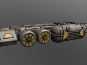 92CargoShipType2 3D Model